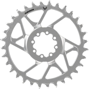 SRAM Chainrings 30T SRAM Eagle 90 T-Type Direct Mount Chainring - 12-Speed 8-Bolt Direct Mount 3mm Offset Steel Silver