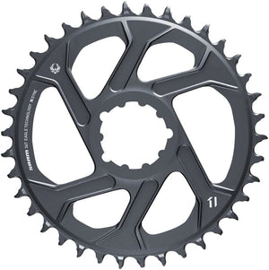 SRAM Chainrings SRAM 36T X-Sync 2 SL Direct Mount Eagle Chainring 3mm Boost Offset Lunar Gray