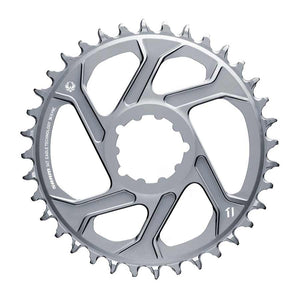 SRAM Chainrings SRAM X-SYNC 2 X01 Eagle Polar Grey Chainring Teeth: 32 Speed: 12 BCD: Direct Mount Single Alloy Offset 6mm Grey