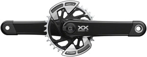 SRAM Cranksets and Arms 165Mm SRAM XX Eagle T-Type AXS Power Meter Wide Crankset