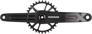 SRAM Cranksets and Arms SRAM SX Eagle Crankset - 170mm 12-Speed 32t Direct Mount DUB Spindle Interface BLK A1
