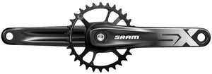 SRAM Cranksets and Arms SRAM SX Eagle Crankset - 175mm 12-Speed 32t Direct Mount Power Spline Spindle Interface BLK A1
