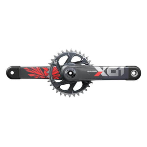 SRAM Cranksets and Arms SRAM X01 Eagle DUB C3 Crankset Speed: 11/12 Spindle: 28.99mm BCD: Direct Mount 32 DUB 170mm Red Boost