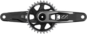 SRAM Cranksets and Arms SRAM XX Downhill T-Type Crankset - 155mm 7-Speed 34t 6mm Offset Chainring Direct Mount 56.5mm Chainline DUB DH Spindle BLK