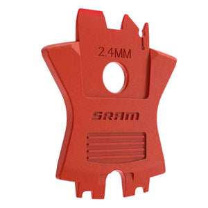 SRAM Disc Brake Tools SRAM Disc Brake Pad Spacer Monoblock 2.4mm 2pcs