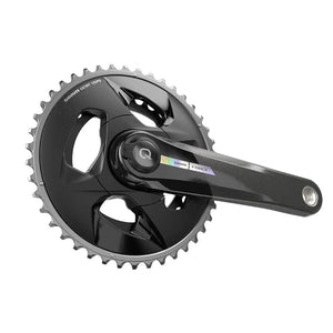 SRAM Power Meter Cranksets SRAM Force D2 2x Wide Power Meter Crankset Speed: 12 Spindle: 28.99mm BCD: Direct Mount 43/30 DUB 172.5mm Black Road Disc