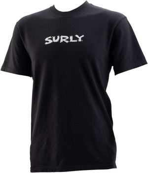 Surly Shirts Surly Scratchy Logo Short Sleeve T-Shirt - Unisex Black Medium