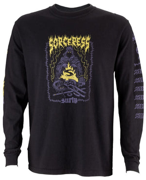 Surly Shirts Surly Sorceress Long Sleeve Shirt Black - Medium