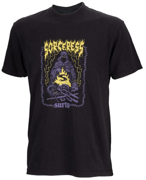Surly Shirts Surly Sorceress Short Sleeve Shirt Black - 2X-Large