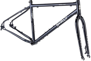 Surly Touring Frames Surly Bridge Club Frameset - 27.5" Steel Squid Ink Large