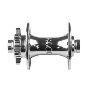 Velo Orange Hubs Velo Orange Disc Front Hub - Silver and Noir QR or Thru-Axle copy