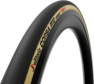 Vittoria Tires 700 X 24 Vittoria Corsa Pro Speed Tire - 700c, Tubeless, Folding, Black/Para, G2.0