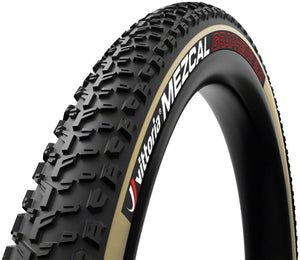 Vittoria Tires Vittoria Mezcal III Tire - 29 x 2.35 Tubeless Folding Black/Tan 4C Race G2.0