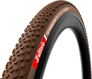 Vittoria Tires Vittoria Terreno Pro T60 Mixed Tire - 700 x 35 Tubeless Folding BLK/Brown Eco Gravel Race