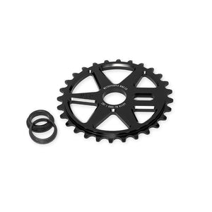 We The People BMX Chainrings 28 We The People Logic Chainring - 6061-T6 Aluminum Black