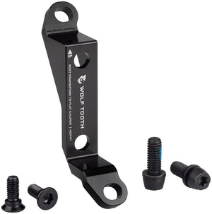 Wolf Tooth Disc Brake Adapters & Bolts Wolf Tooth Disc Brake Adapter - Post to Flat Mount +20mm
