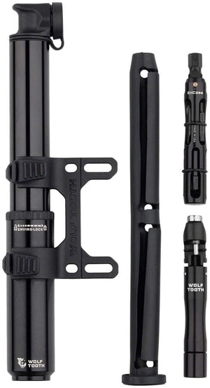Wolf Tooth Frame Pump Wolf Tooth Encase Pump with Chain Tool and Tire Plug Tool - 85cc