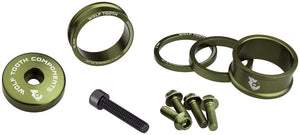 Wolf Tooth Headset Spacers Wolf Tooth BlingKit: Headset Spacer Kit 3 510 15mm Olive