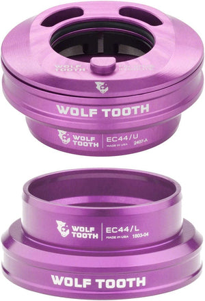 Wolf Tooth Headsets Purple Wolf Tooth Premium Internal Headset - EC44 Upper / EC44 Lower For Enve In-Route System Only