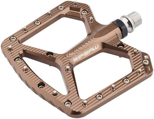 Wolf Tooth Pedals Black/Espresso Wolf Tooth Ripsaw Aluminum Pedals